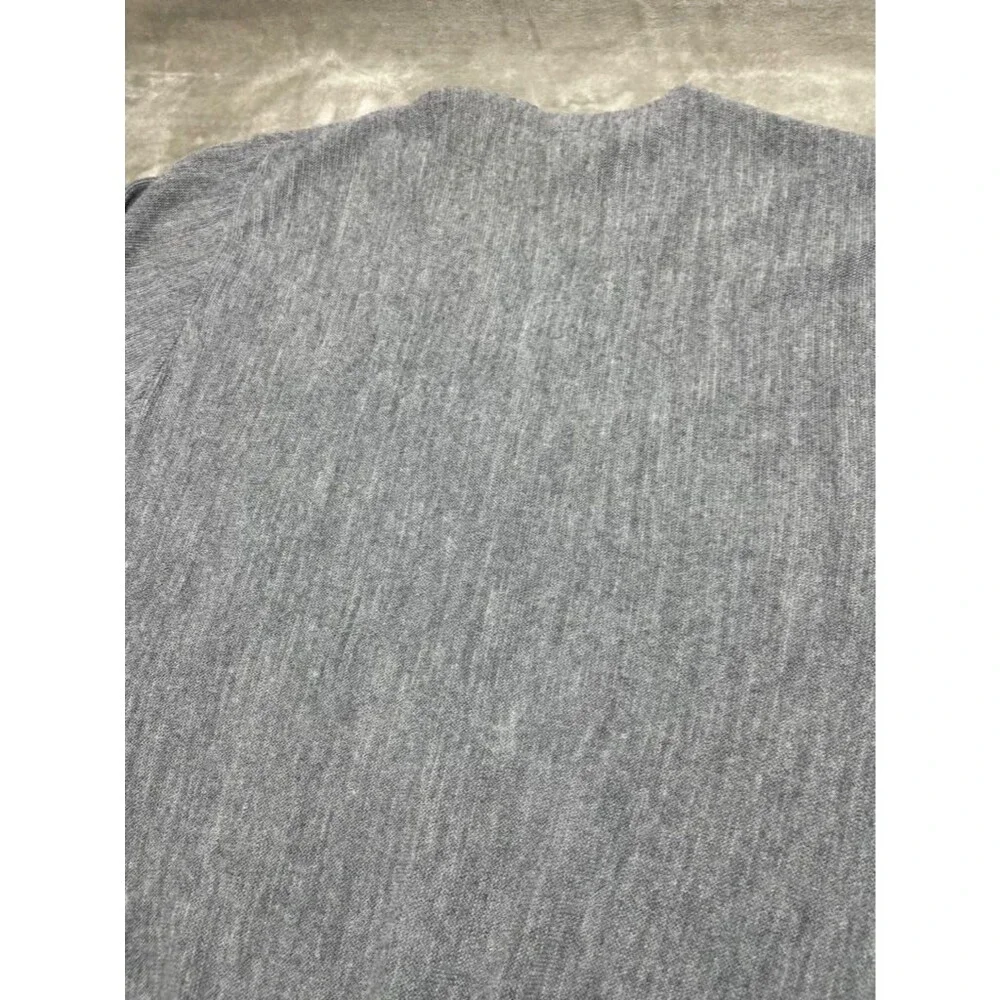IZOD x Lacoste Cardigan Men XL Gray V-neck Vintage Sweater Long Sleeve Preppy